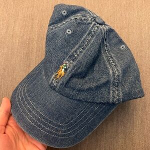 Ralph Lauren big boys denim cap